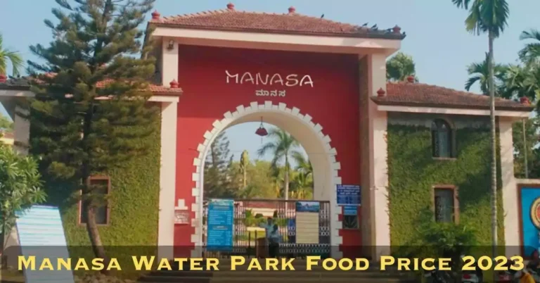 Manasa Water Park Food Price